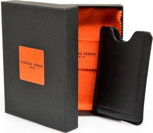 Чехол Giorgio Fedon 1919 для iPhone 4/4S Soft Black